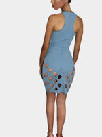 NEW FEELING Womens Blue Mini Dresses