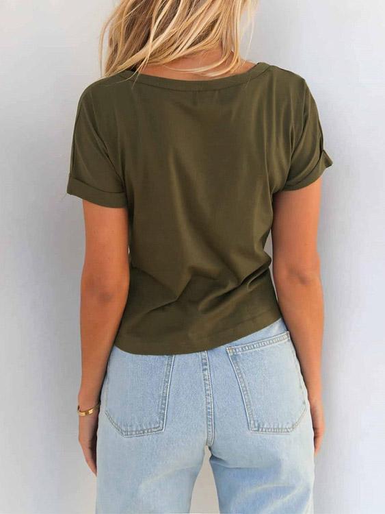 ODM Ladies Short Sleeve T-Shirts