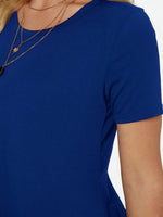OEM Ladies Blue T-Shirts