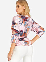 NEW FEELING Womens Pink Blouses