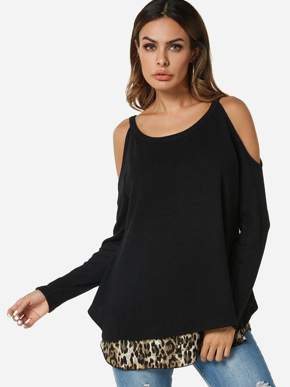 OEM Ladies Color Block T-Shirts