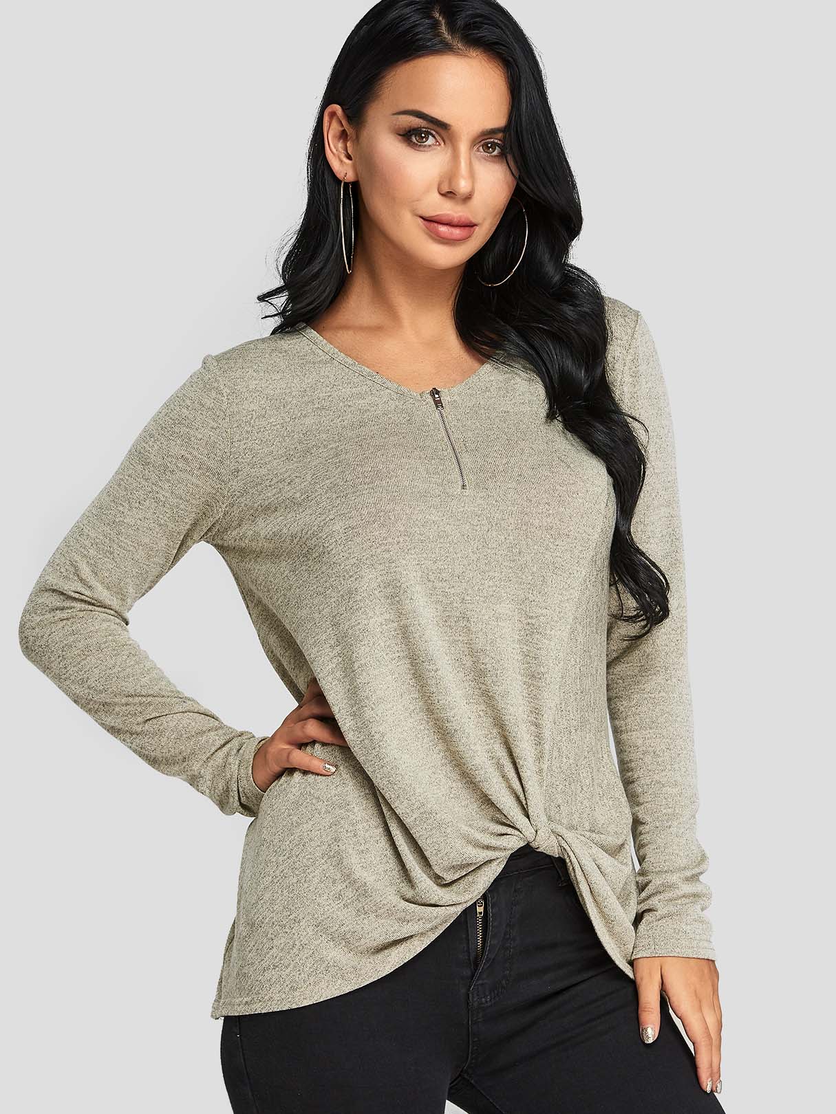 ODM Ladies Long Sleeve T-Shirts