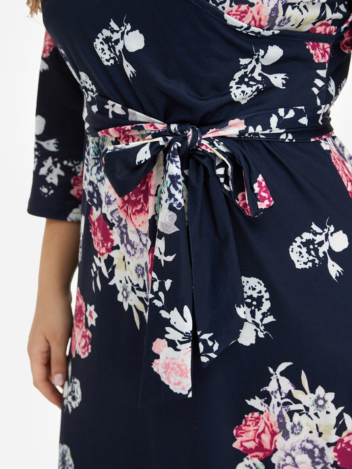 ODM Ladies 3/4 Sleeve Plus Size Dress