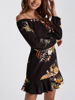 OEM Ladies Black Mini Dresses