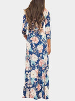OEM ODM Womens Royalblue Maxi Dresses