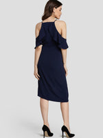 ODM Ladies Half Sleeve Sexy Dress