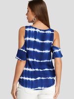 ODM Ladies Half Sleeve Blouses