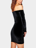 NEW FEELING Womens Black Mini Dresses