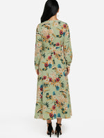 NEW FEELING Womens Green Maxi Dresses