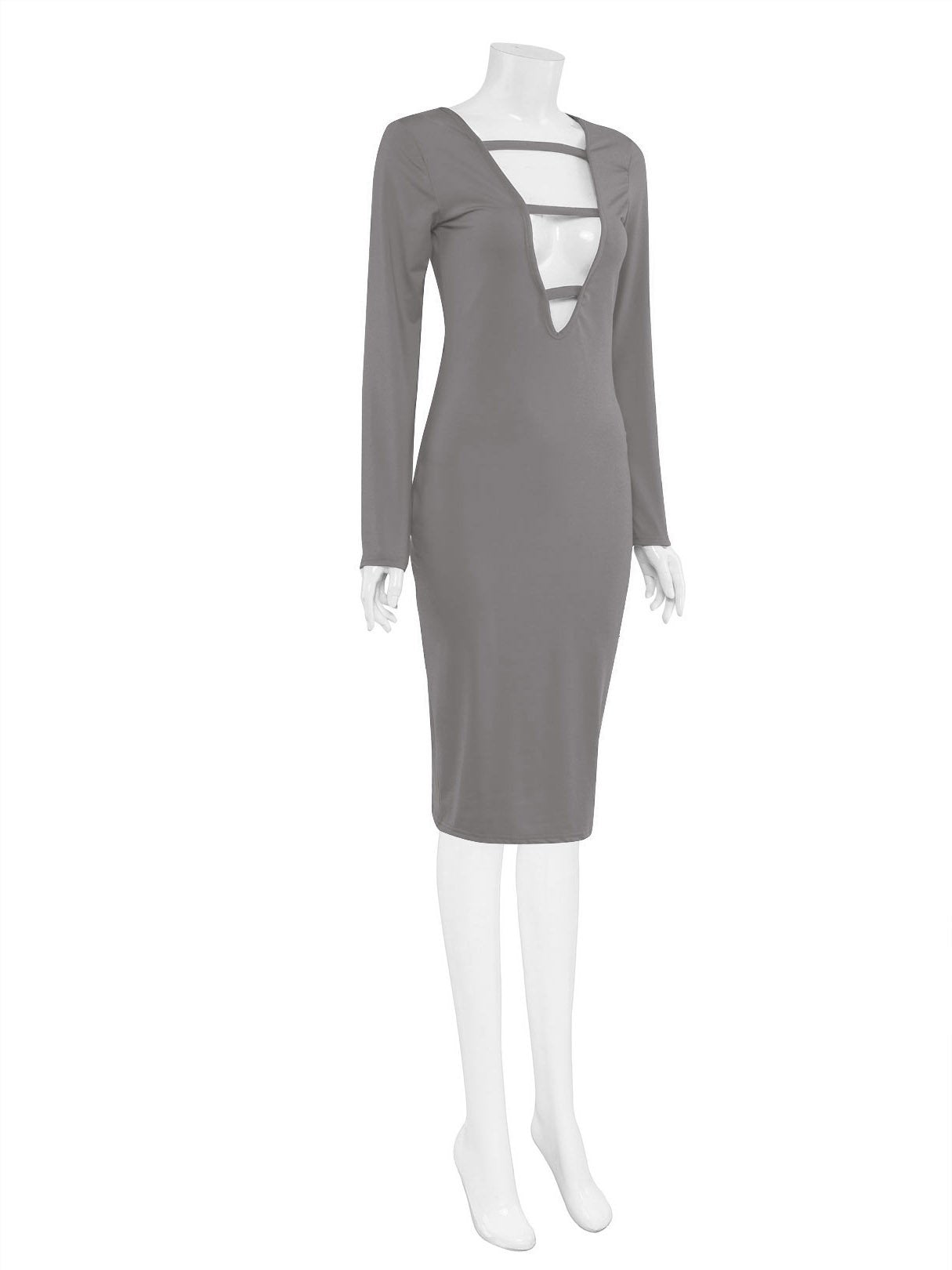 OEM Ladies Grey Sexy Dresses