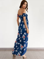 NEW FEELING Womens Navy Floral Dresses