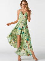 OEM ODM Ladies White Floral Dresses