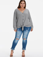 Plus Size Womens Dress Tops