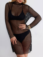 OEM ODM Womens Long Sleeve Mini Dress
