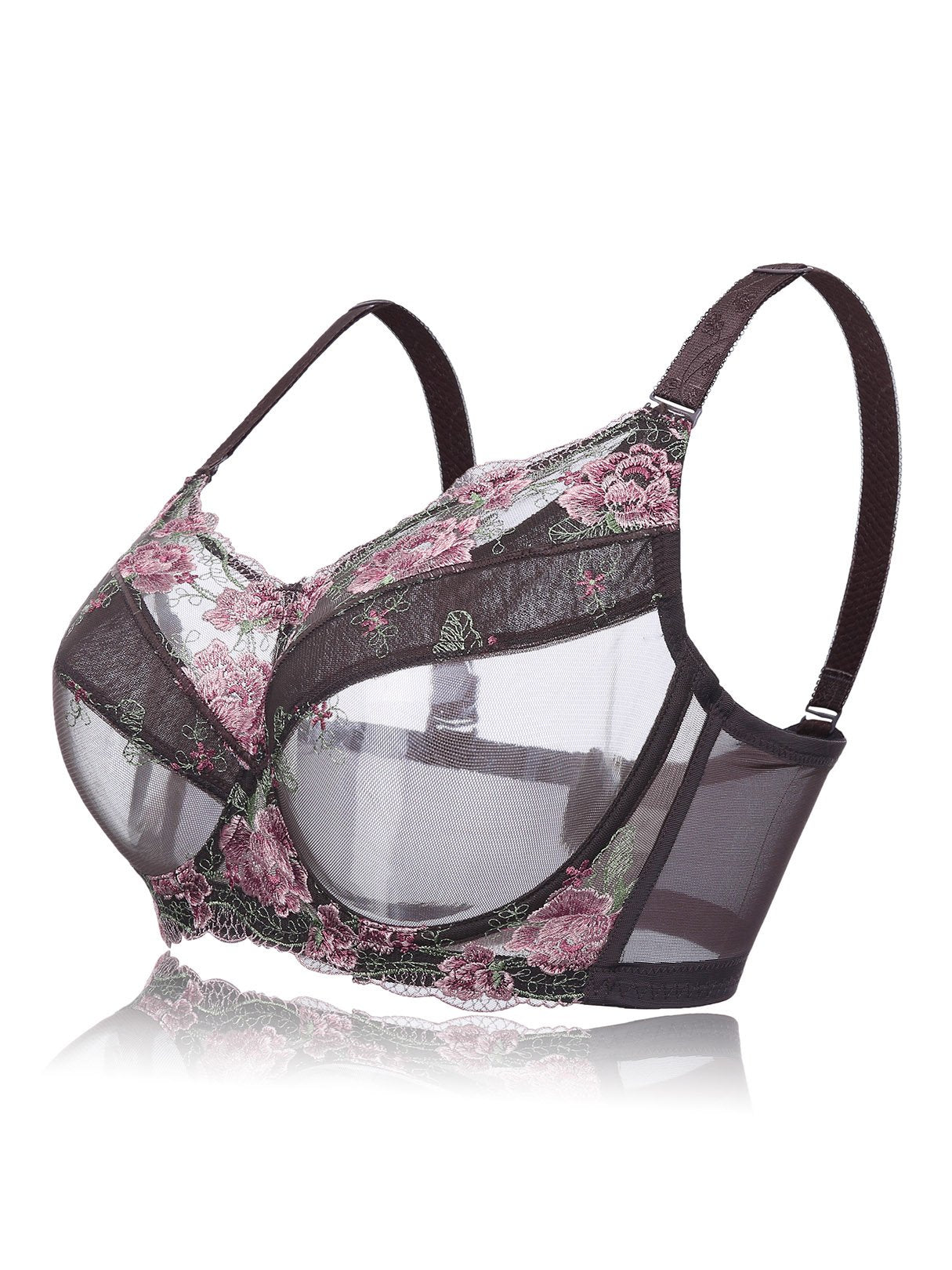 Wholesale Embroidered See Through Plus Size Intimates