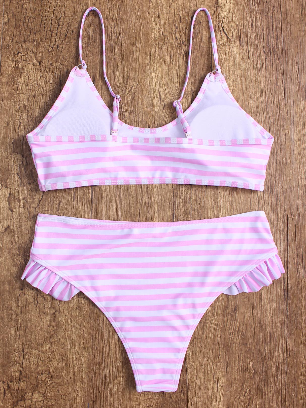 NEW FEELING Womens Pink Bikinis