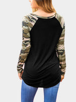 NEW FEELING Womens Black T-Shirts