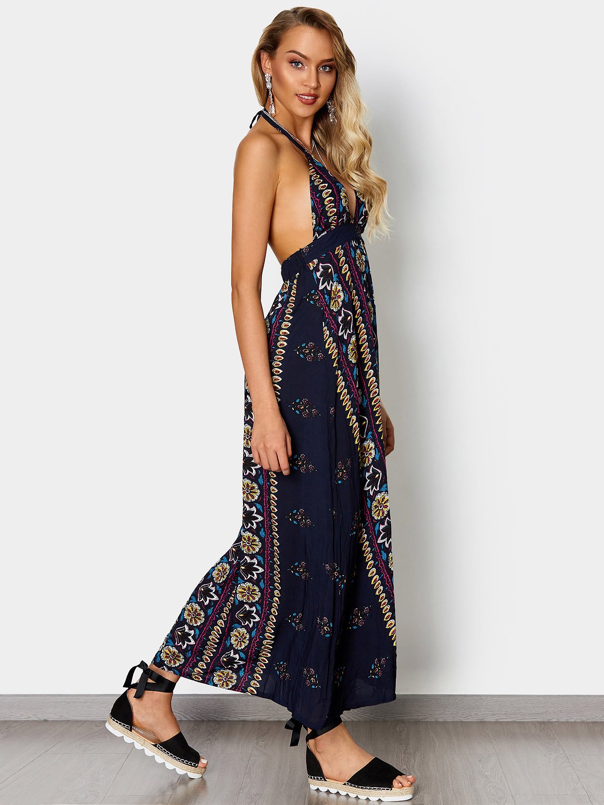 OEM Ladies Floral Floral Dresses