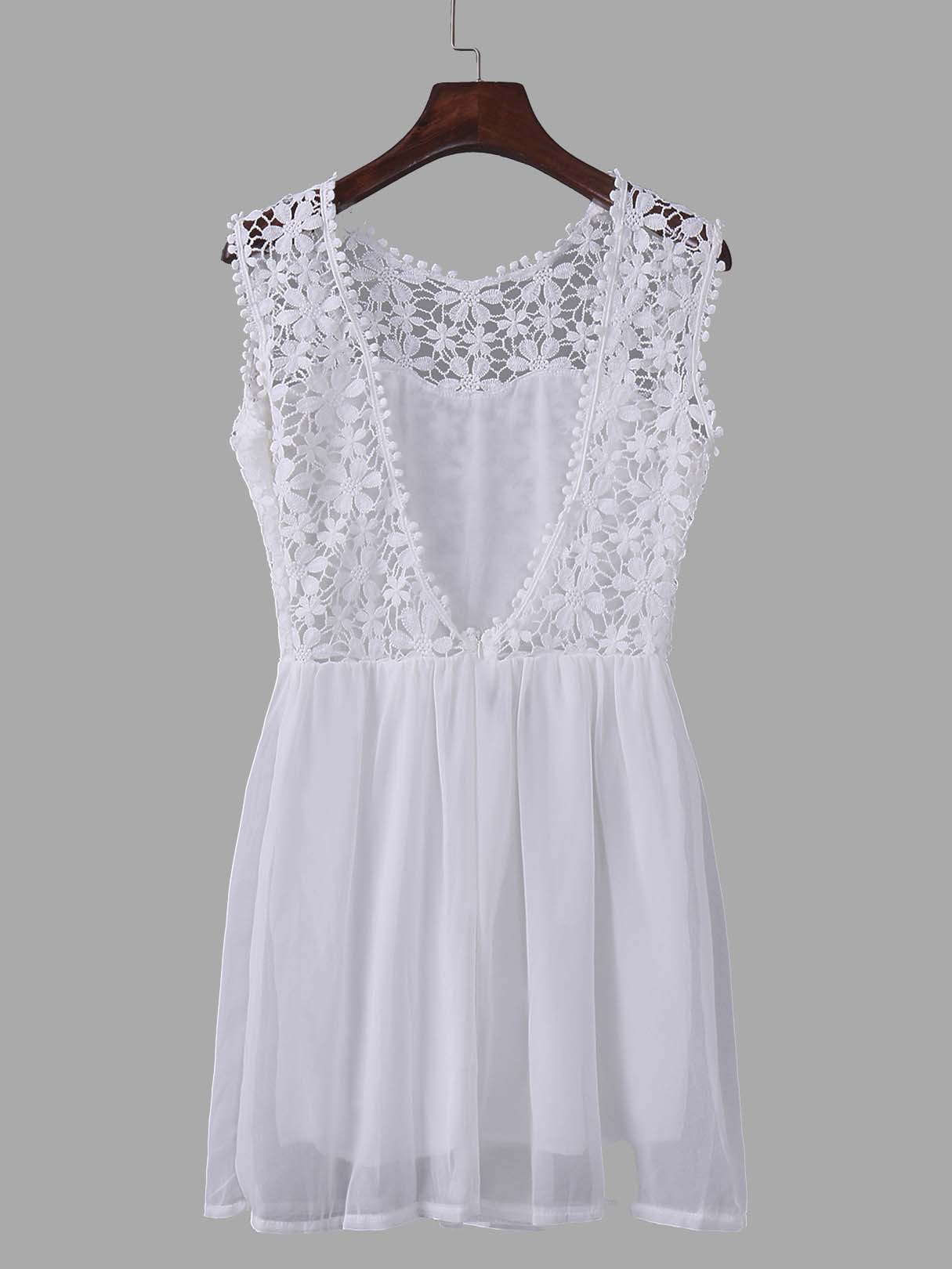 NEW FEELING Womens White Mini Dresses