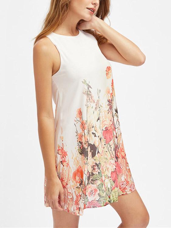 ODM Ladies Sleeveless Mini Dresses
