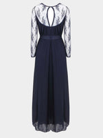 NEW FEELING Womens Navy Maxi Dresses