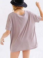 OEM Ladies Purple T-Shirts
