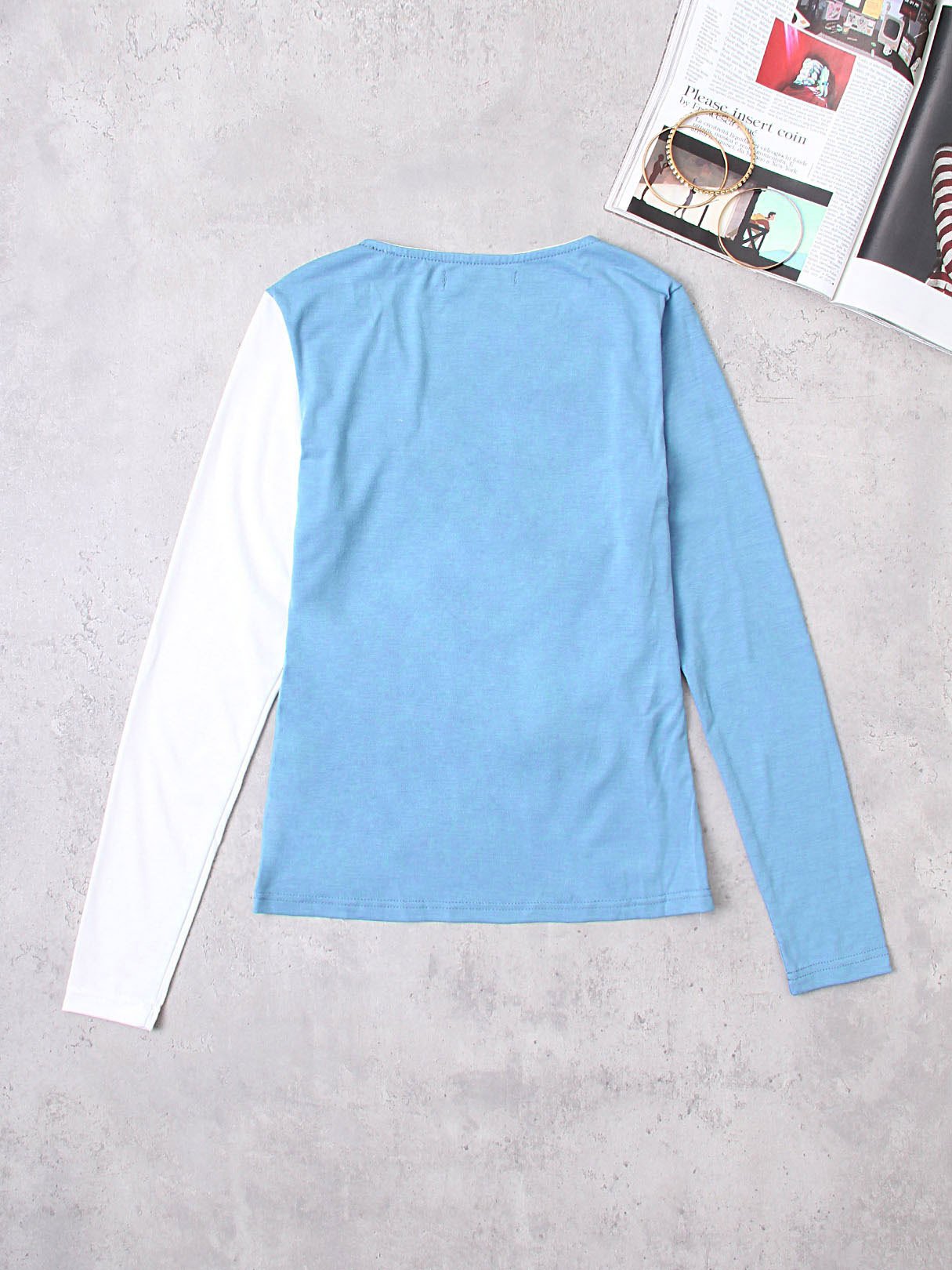 NEW FEELING Womens Multi T-Shirts