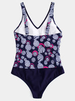 NEW FEELING Womens Navy One-Pieces
