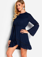 OEM Ladies Navy Sexy Dresses