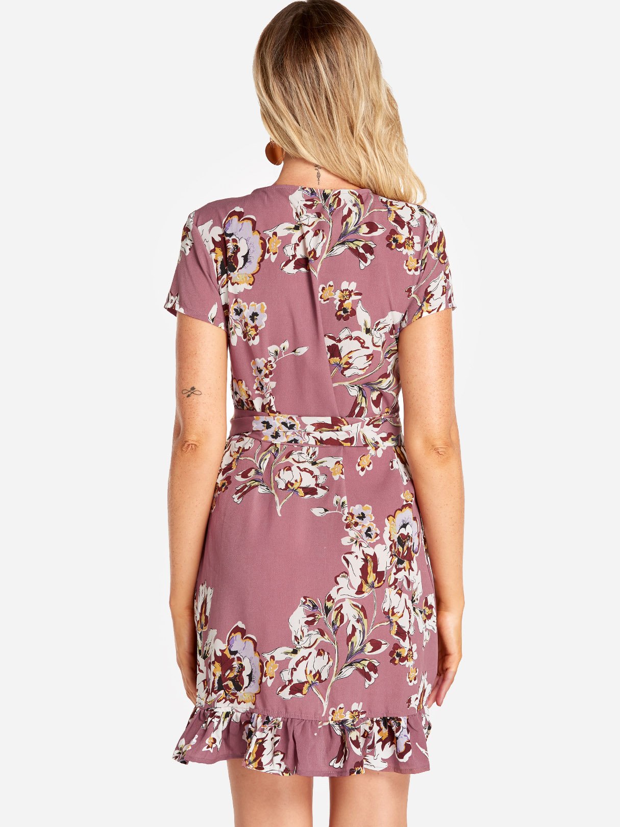 NEW FEELING Womens Pink Mini Dresses