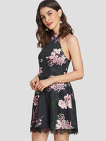 OEM Ladies Black Mini Dresses