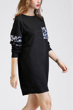 ODM Ladies Long Sleeve Mini Dress