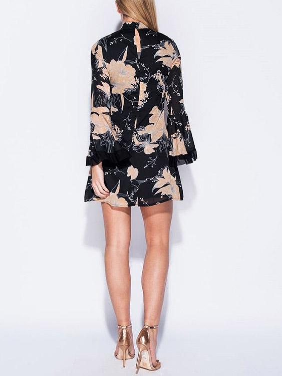 ODM Ladies Long Sleeve Mini Dress