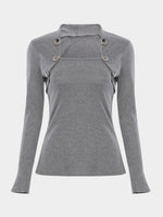 OEM ODM Womens Grey T-Shirts