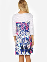 NEW FEELING Womens Multi Floral Dresses