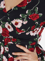 ODM Ladies Long Sleeve Plus Size Dress