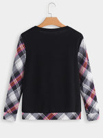 NEW FEELING Womens Black T-Shirts