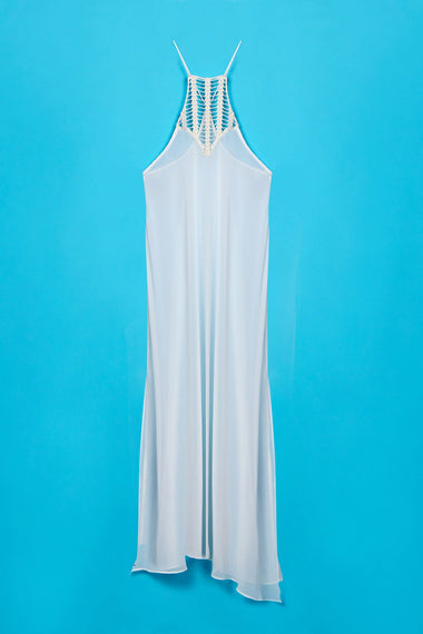 Wholesale White Sleeveless Beach Cover Ups