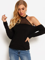 OEM Ladies Black T-Shirts