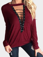 OEM Ladies Burgundy T-Shirts