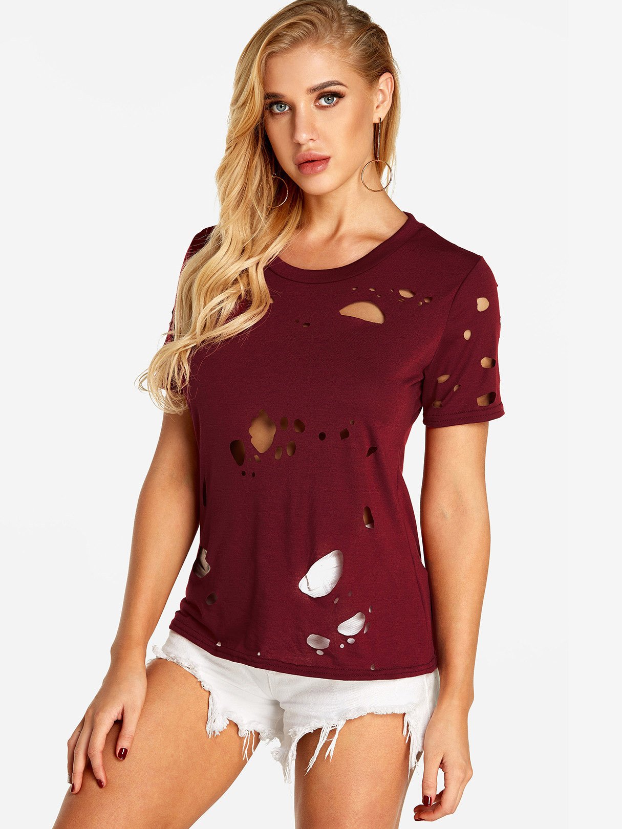 ODM Ladies Short Sleeve T-Shirts