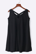 NEW FEELING Womens Black Mini Dresses
