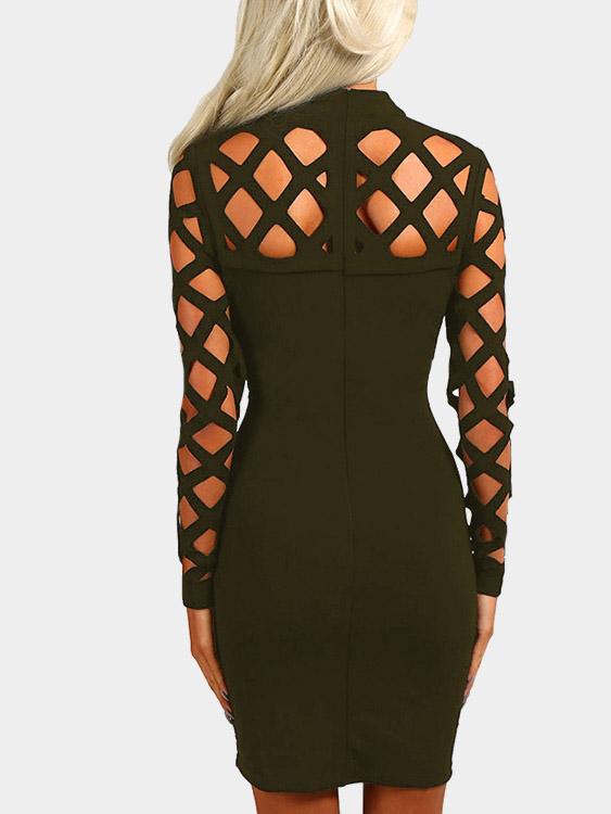 Solid Color Shift Dress