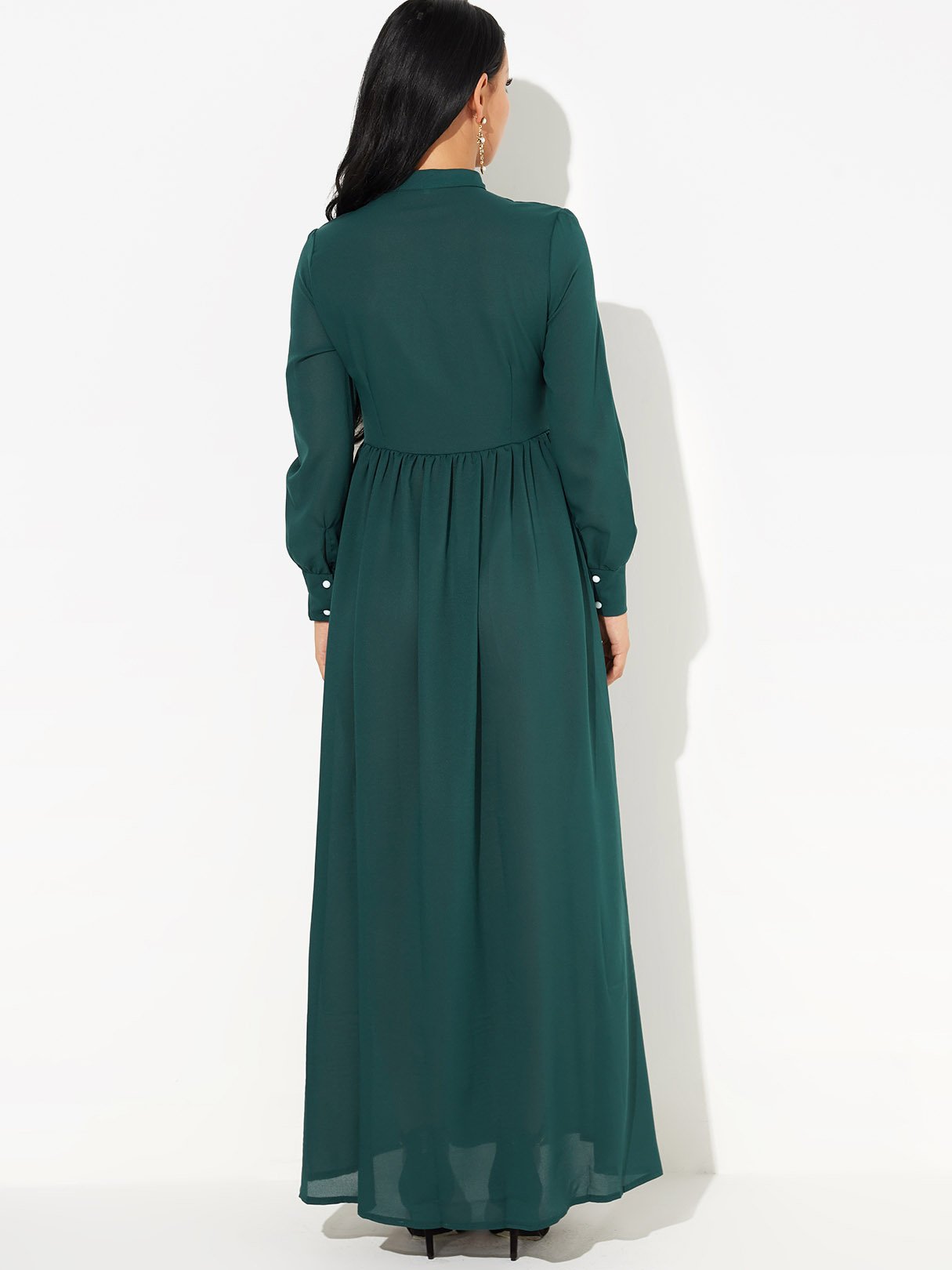 NEW FEELING Womens Green Maxi Dresses
