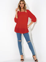 Custom Womens Green Blouses
