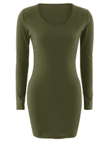 ODM Ladies Long Sleeve Mini Dresses