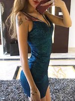 OEM Ladies Blue Sexy Dresses