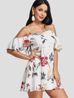 OEM Ladies Floral Mini Dresses