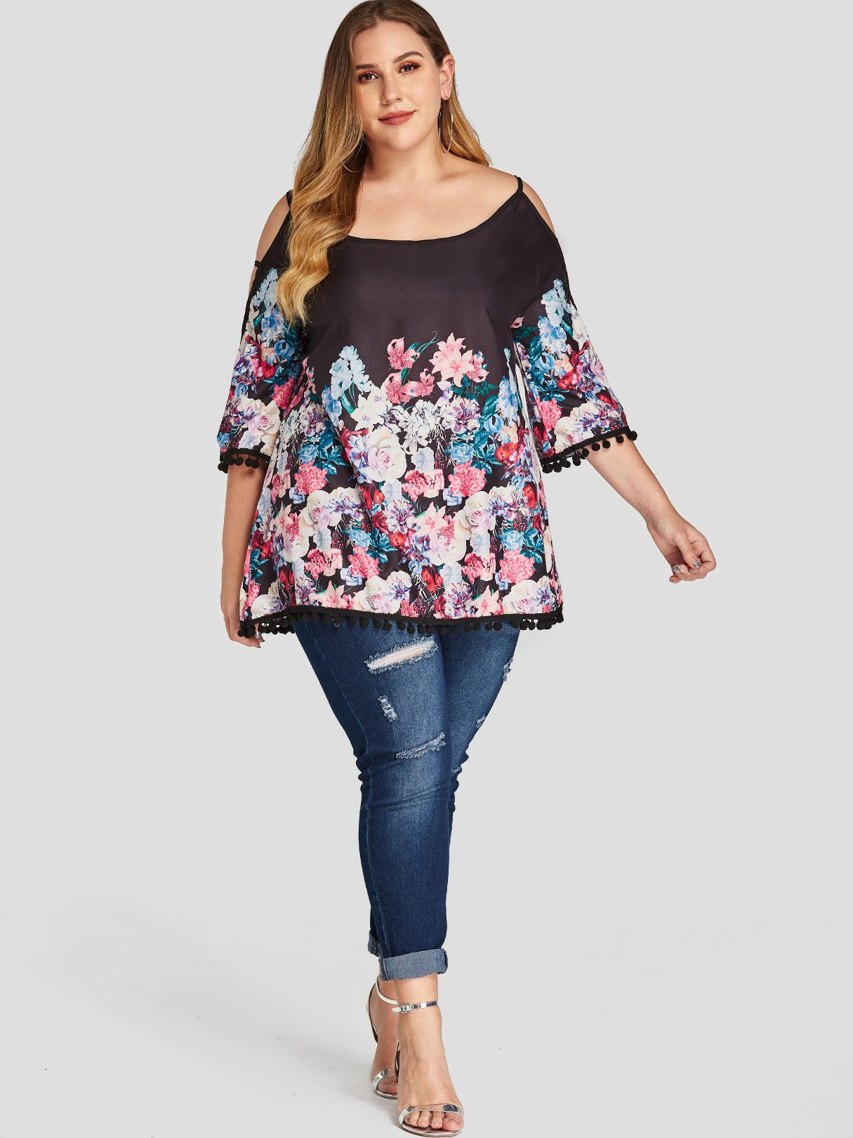 OEM ODM Womens Plus Size Tunic Tops
