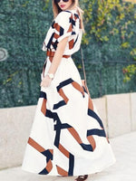 NEW FEELING Womens White Maxi Dresses